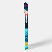 Gracful Bright Rainbow Wasserfall Case-Mate iPhone Hülle (Rückseite / Links)