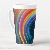 Gracful Bright Rainbow Wasserfall Milchtasse (Linke Ecke)