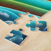 Gracful Bright Rainbow Wasserfall Puzzle (Seite)