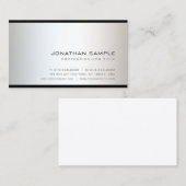 Gracful Clean Beruflich Modern Einzigartig Schlich Visitenkarte (Vorne/Hinten)