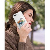 Gracful Crane: Wasserfarben Kunst, Brauch Case-Mate iPhone Hülle