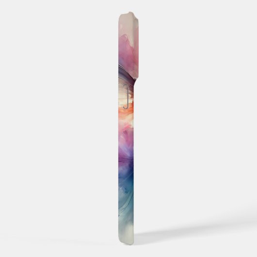 Gracful Hummingbird in Wasserfarbe iPhone Hülle (Rechte Seite)