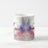 Gracful Hummingbird in Wasserfarbe Kaffeetasse (Mittel)