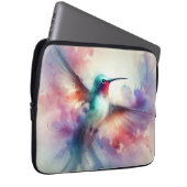 Gracful Hummingbird in Wasserfarbe Laptopschutzhülle (Vorne Rechts)