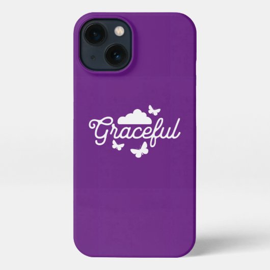 Gracful Phone Case iPhone Hülle (Rückseite)