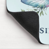 Gracful Resilience - Artistic Dragonfly Mousepad (Ecke)