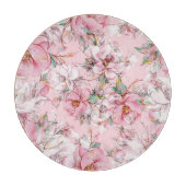 Gracful Rose: Knoten nahtlos Muster Schneidebrett (Vorderseite)