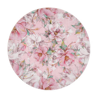 Gracful Rose: Knoten nahtlos Muster Schneidebrett