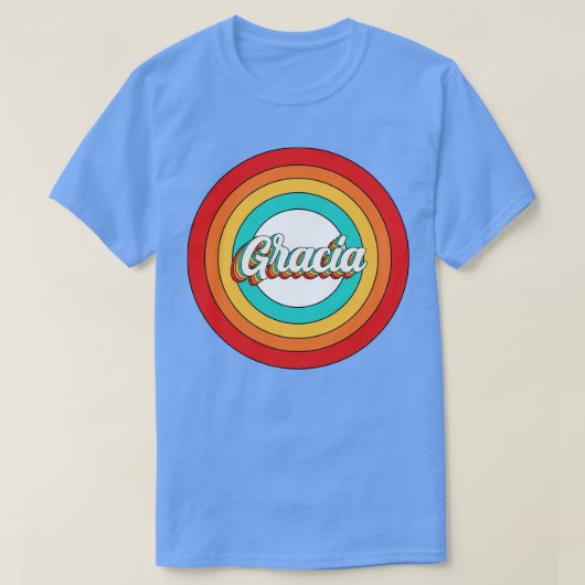 Gracia Name Shirt Vintag Gracia Circle (Design vorne)