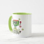Gracias con sandía divertida tasse (Vorderseite Links)