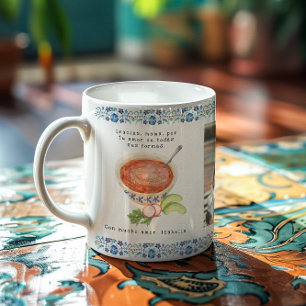 Gracias Mamá   Sopa de Letras 3 Foto Collage Kaffeetasse