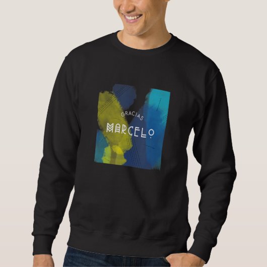 Gracias Marcelo Sweatshirt (Vorderseite)