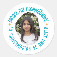 Gracias por acompañarnos Bestätigmación con foto