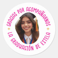 Gracias por acompañarnos graduación con foto