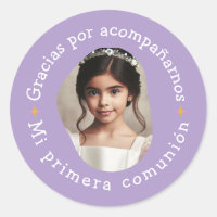 Gracias por acompañarnos mi primera comunión foto