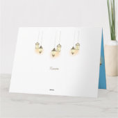 ¡ Gracias por ayudarnos ein celebrar! Danke Karte (Rückseite)