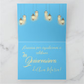 ¡ Gracias por ayudarnos ein celebrar! Danke Karte (Innenseite)