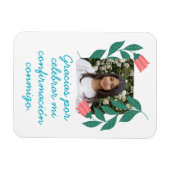Gracias por Celebrar Mi Confirmación con Foto Magnet (Horizontal)
