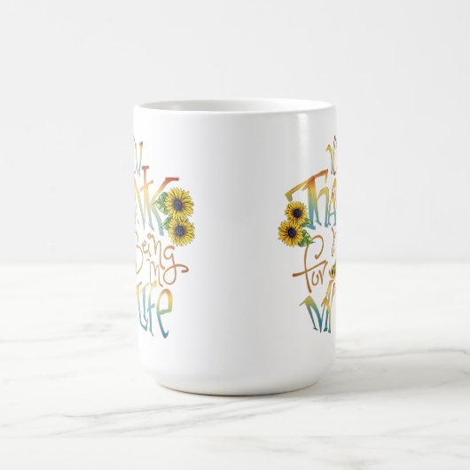 Gracias por estar en mi vida verwandlungstasse (Zentrum)