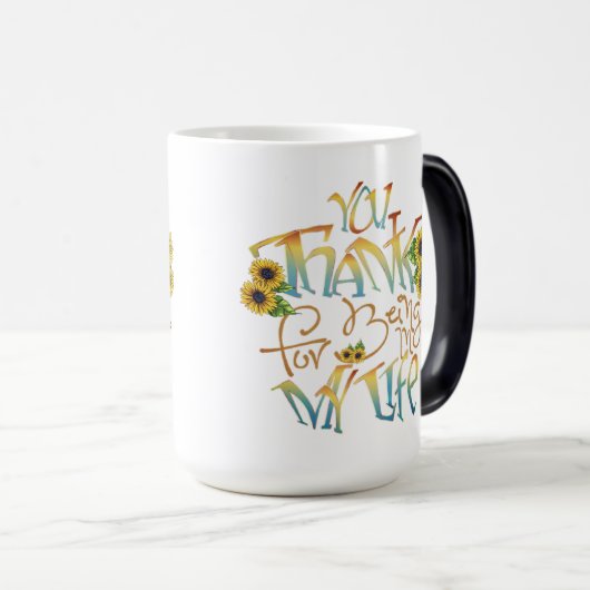 Gracias por estar en mi vida verwandlungstasse (VorderseiteRechts)