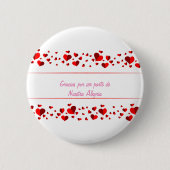 Gracias por ser parte de nuestra alegria button (Vorderseite)