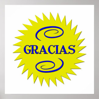 Gracias Poster