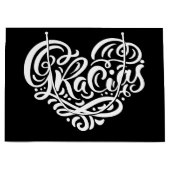 Gracias | Vielen Dank Große Geschenktüte (Vorderseite)