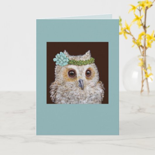 Gracie Karte (Gelbe Blume)