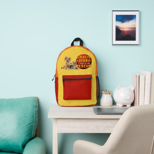 Gracie & Pedro Dynamic Duo Bedruckter Rucksack (InSitu)