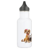 Gracie & Pedro Dynamic Duo Edelstahlflasche (Links)