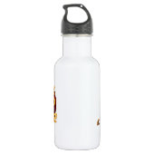 Gracie & Pedro Dynamic Duo Edelstahlflasche (Rückseite)