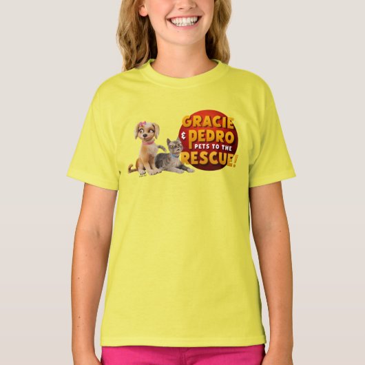 Gracie & Pedro Dynamic Duo T-Shirt (Vorderseite)