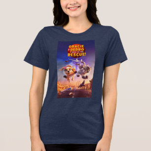 Gracie & Pedro: Haustiere zur Rettung! Tri-Blend Shirt