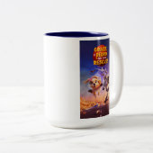 Gracie & Pedro: Haustiere zur Rettung! Zweifarbige Tasse (VorderseiteRechts)