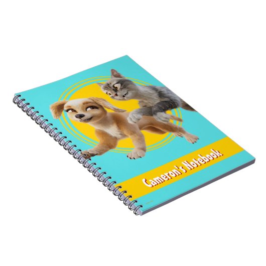 Gracie & Pedro Unleashed Notizblock (Rechte Seite)