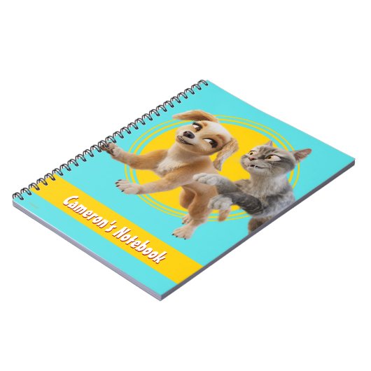 Gracie & Pedro Unleashed Notizblock (Linke Seite)