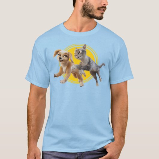 Gracie & Pedro Unleashed T-Shirt (Vorderseite)