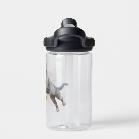 Gracie & Pedro Unleashed Trinkflasche (Rückseite)