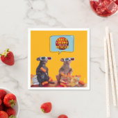 Gracie & Pedro Watch Party Serviette (Beispiel)