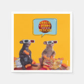 Gracie & Pedro Watch Party Serviette (Vorderseite)