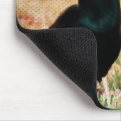 Grackle Bird Mousepad (Ecke)