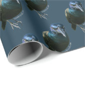 Grackula Wrapping Paper von Ostdrossel Geschenkpapier (Rolleneckpunkt)