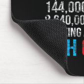 Grad 100 Tag Countdown 100 Tage Gif Mousepad (Ecke)