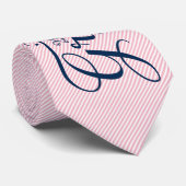 Grad 2017 Blue Modern Typografy Design Krawatte (Gerollt)