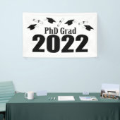 Grad 2022 Karten und Diplome (schwarz) Banner (Messeveranstaltung)