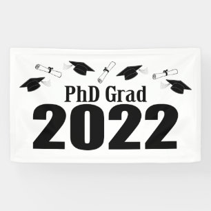 Grad 2022 Karten und Diplome (schwarz) Banner