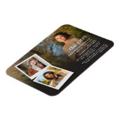 Grad 2023 Einladung zur Fotocollage Graduation Par Magnet (Linke Seite)