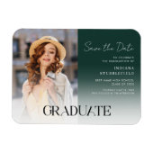 Grad 2023 Foto Abschluss Save the Date Magnet (Horizontal)