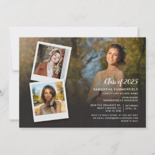 Grad 2023 Party Photo Collage Script Graduation Einladung