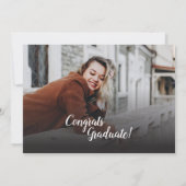 Grad 2024 Fotocollage Graduation Party Einladung (Rückseite)